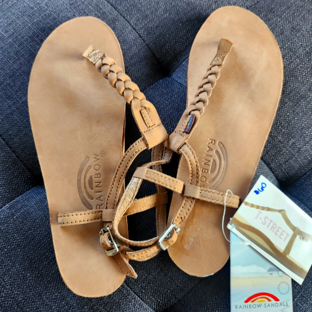 T-Street Rainbow Thong Sandals
